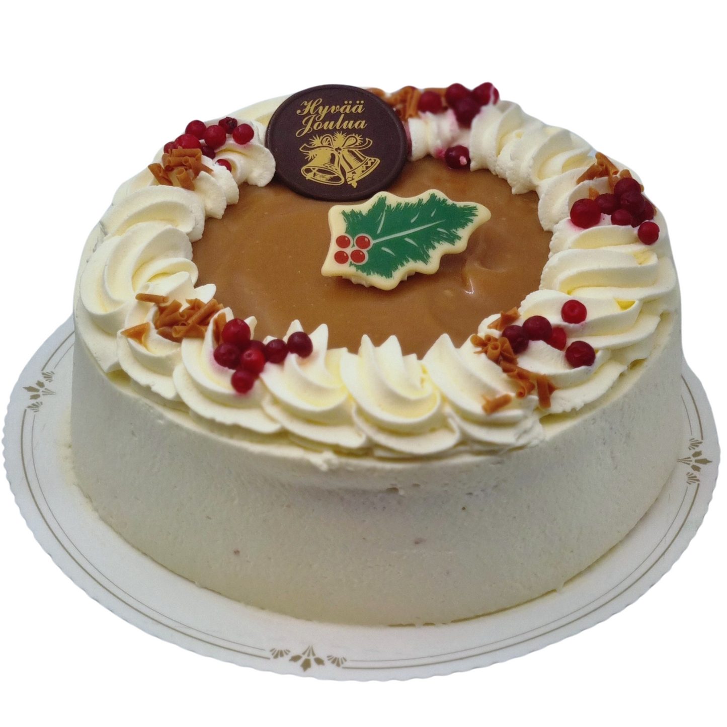 Kinuski-karpalo-puolukkakermakakku