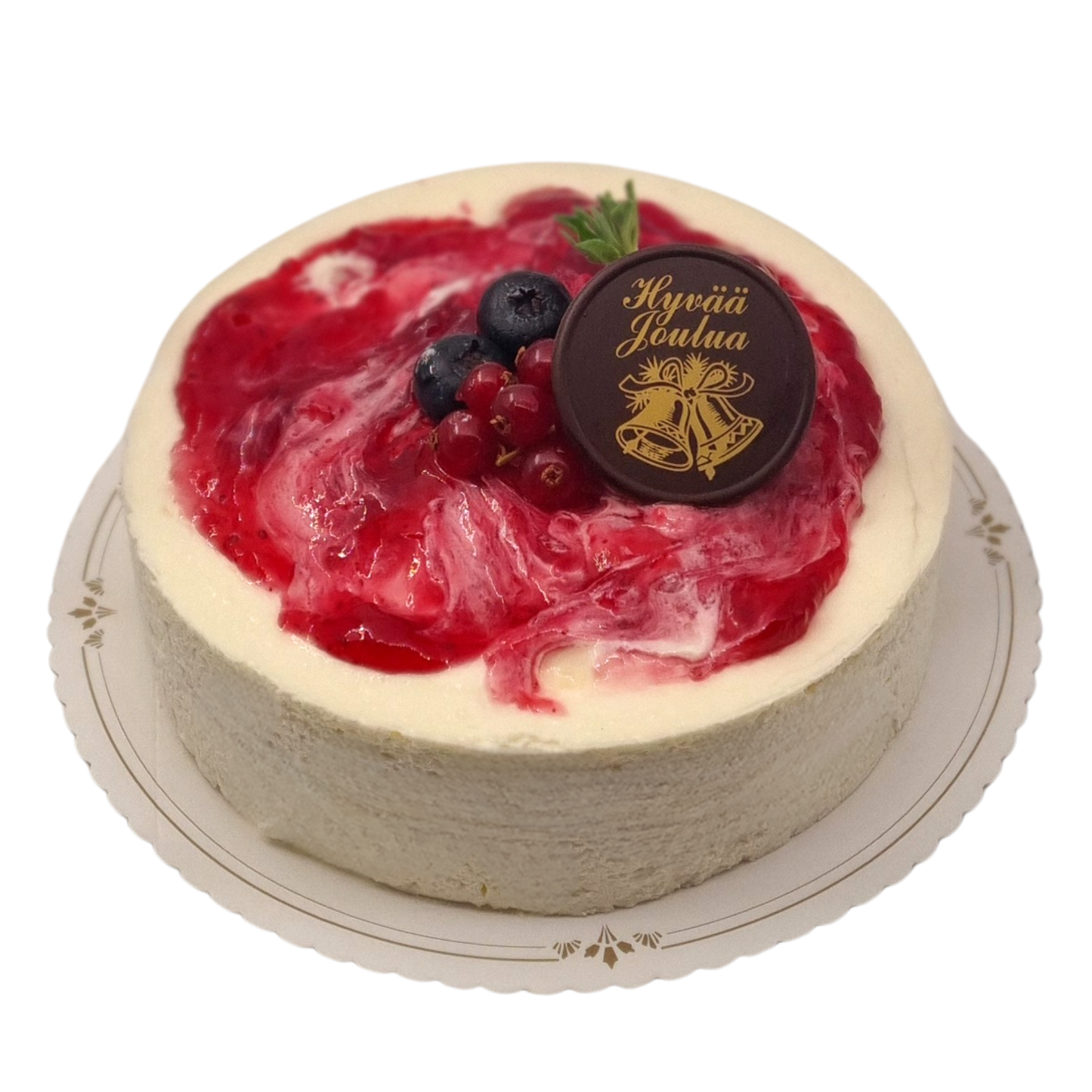 Karpalo-puolukka tuorejuustokakku (G)